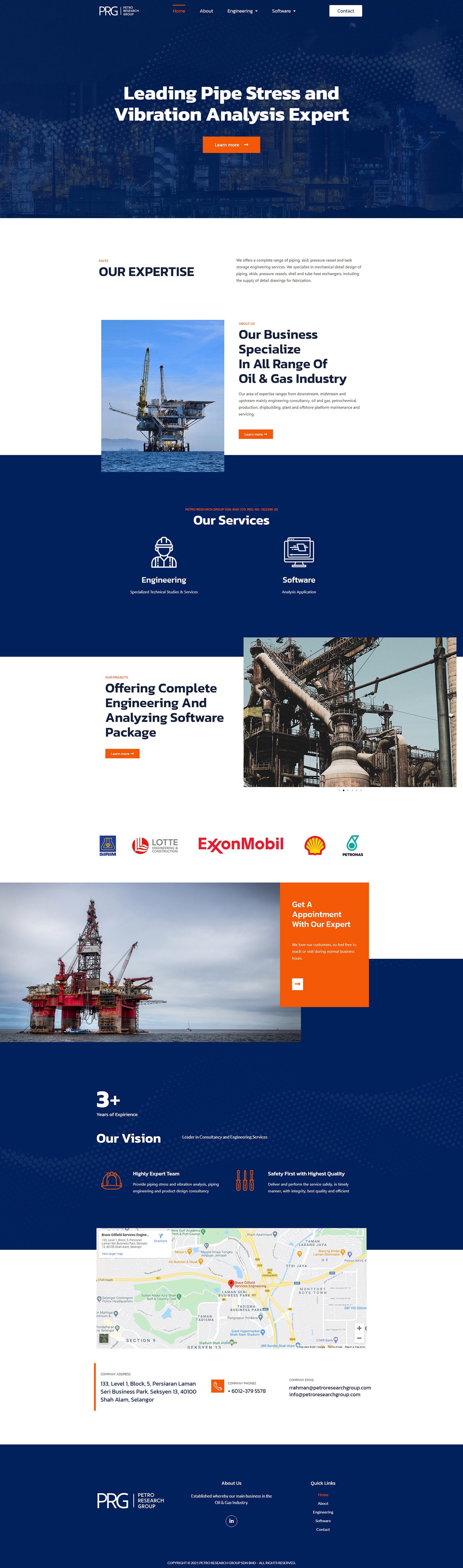 Petro Research Group Designed by Zahid Aramai