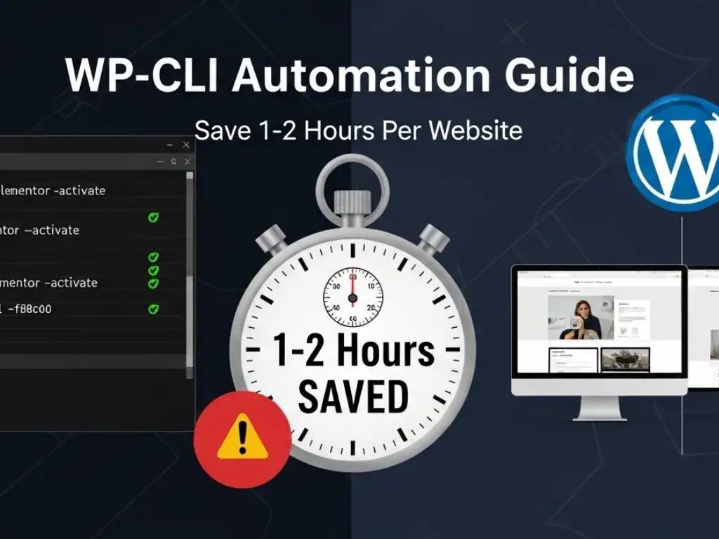 how i save 1 2 hours per client website using wp cli automation a malaysian web designer's complete guide