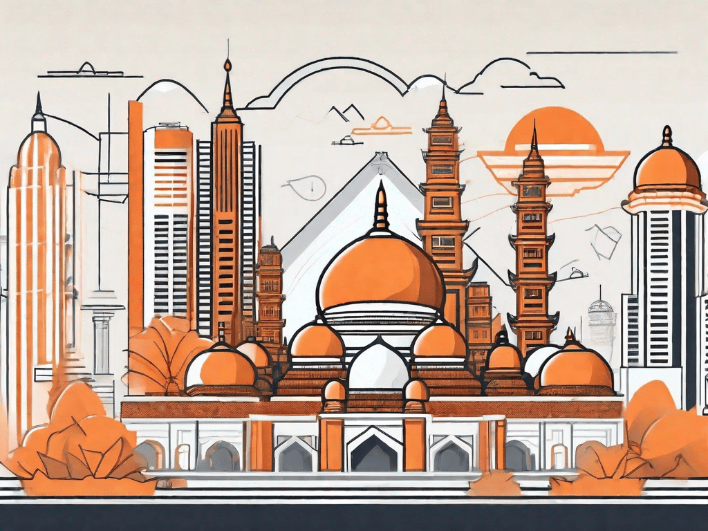 A web page interface with various design elements like color schemes